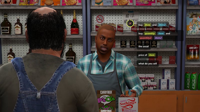 Voice-Controlled Shops