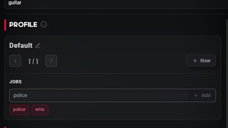 Profiles, Styles & Job Locks